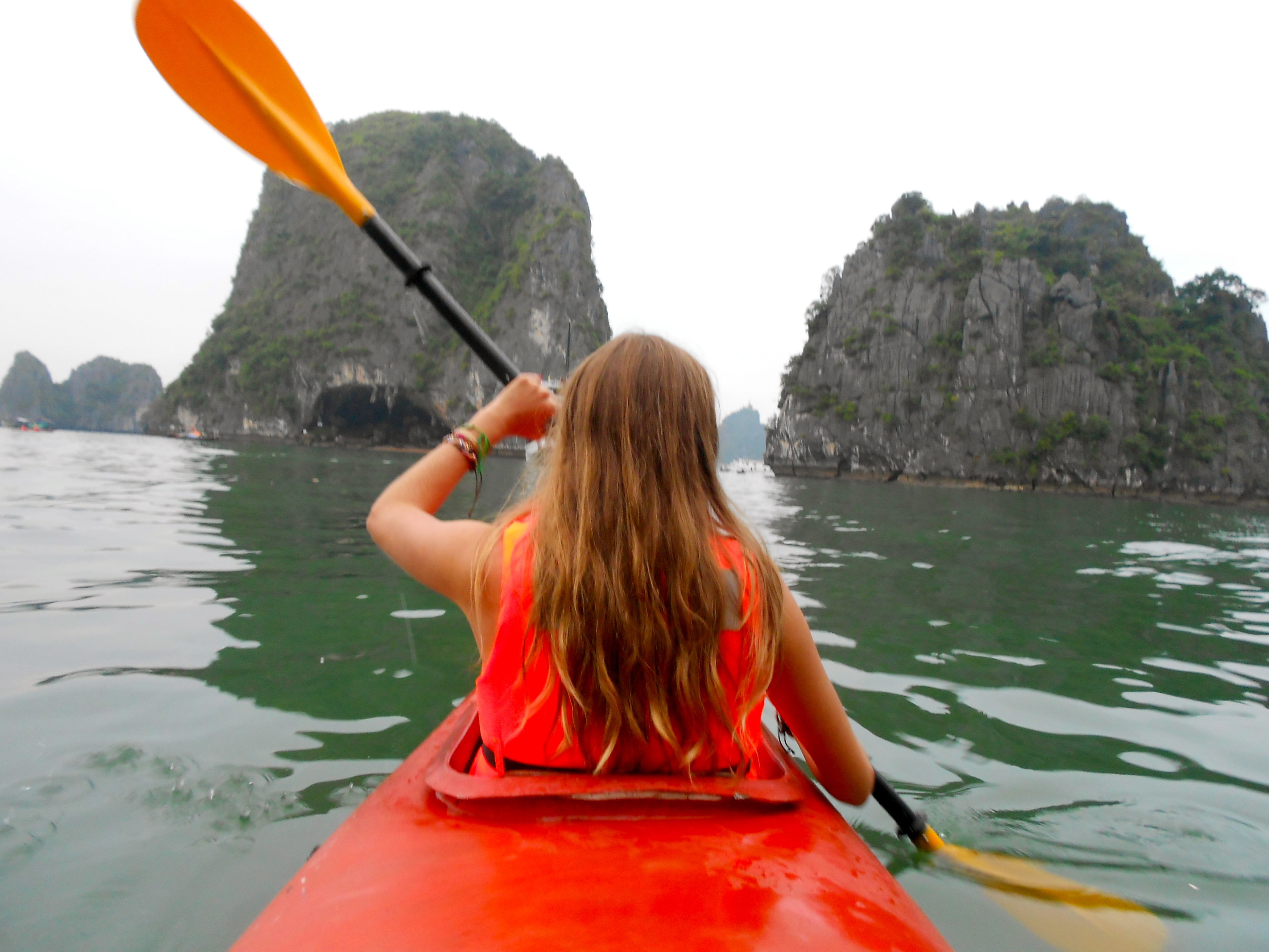 Kayaking in Vietnam