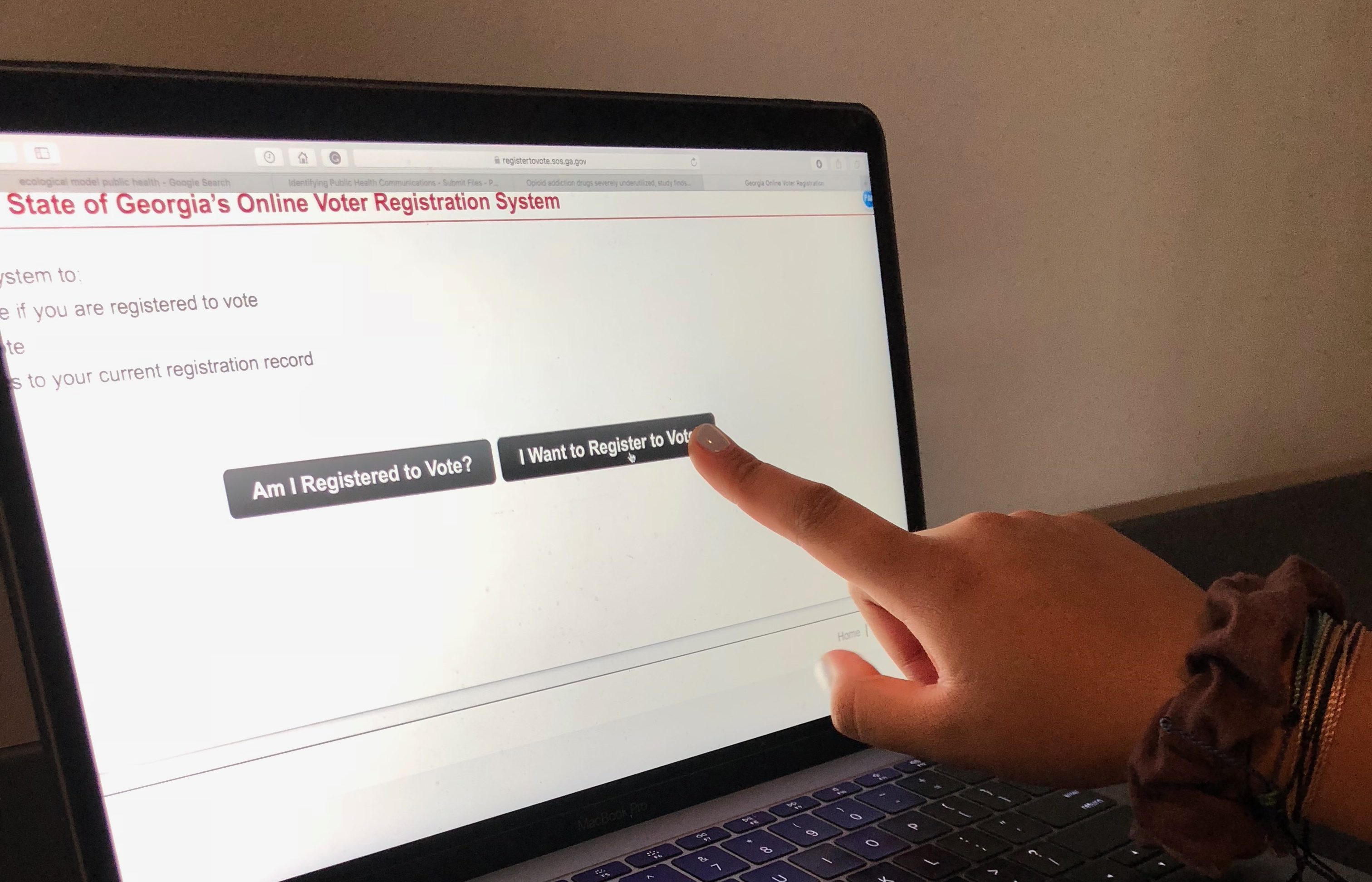 Register to vote