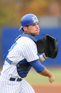 Georgia State catcher, Scott Sarratt. Photo courtesy of Georgia State Athletics.