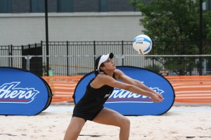 Lane Carico gets set for her final season of collegiate athletics.  Photo courtesy of Georgia State Athletics. 