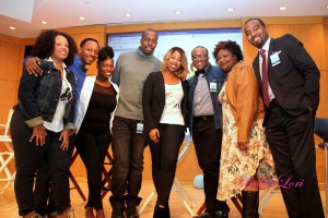  submitted photo  Speakers from the Meet the Media Panel (L-R) Janee Bolden (Bossip.com), Maurice Garland (XXL/Vibe), Tifini Gatlin (Tastemaker Magazine), Gyant (BET.com/Gyant Unplugged), Nicole Garner (The Garner Circle PR), Satchel Jester (Upscale Magazine)