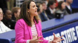Women's basketball head coach Sharon Baldwin-Tener. Photo courtesy of Georgia State Athletics.