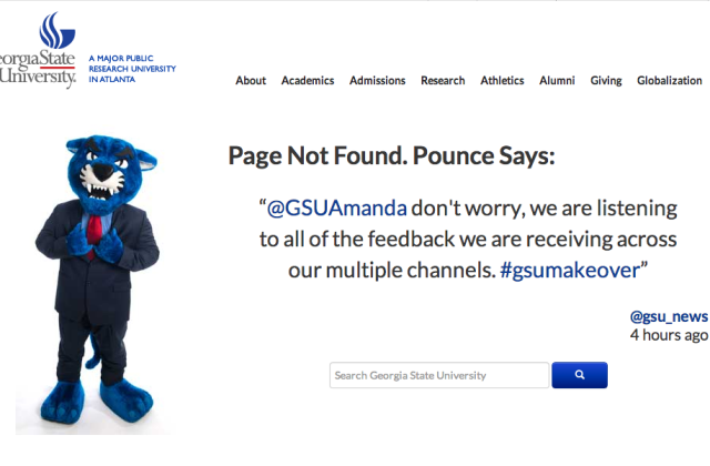 Pounce 404 Page