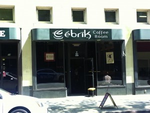 Ebrik Coffee Room offers students a relaxed, friendly environment for socializing and studying.