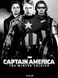 Poster for 'Captain America: The Winter Soldier'.