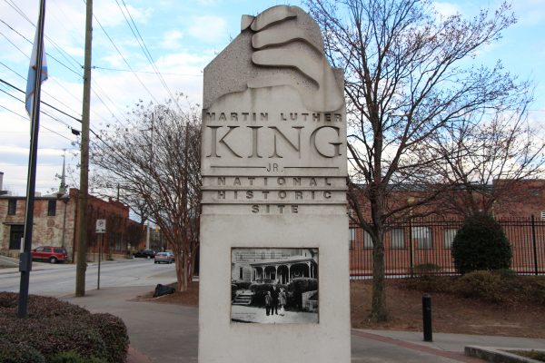 A historic site, Dr. Martin Luther King Jr. is remembered and commemorated on the street he grew up on.  Photos by Ralph Hernandez | The signal 