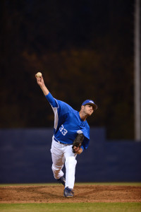 Alex Hegner throws a pitch during a Georgia State baseball game. Photo Submitted | Georgia State Athletics 