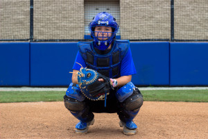 Ivie Drake practices catching during practice. Photos by Dayne Francis | Signal Archives 