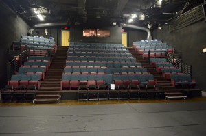 7 Stages Theatre, located in the Little Five Points neighborhood, is currently preparing a black box theatre stage for the upcoming show Inside I. Photo by Justin Clay | The Signal 