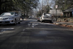 Atlanta residents are being urged to take precaution due to iced over roads. Photo by Hannah Greco | The Signal