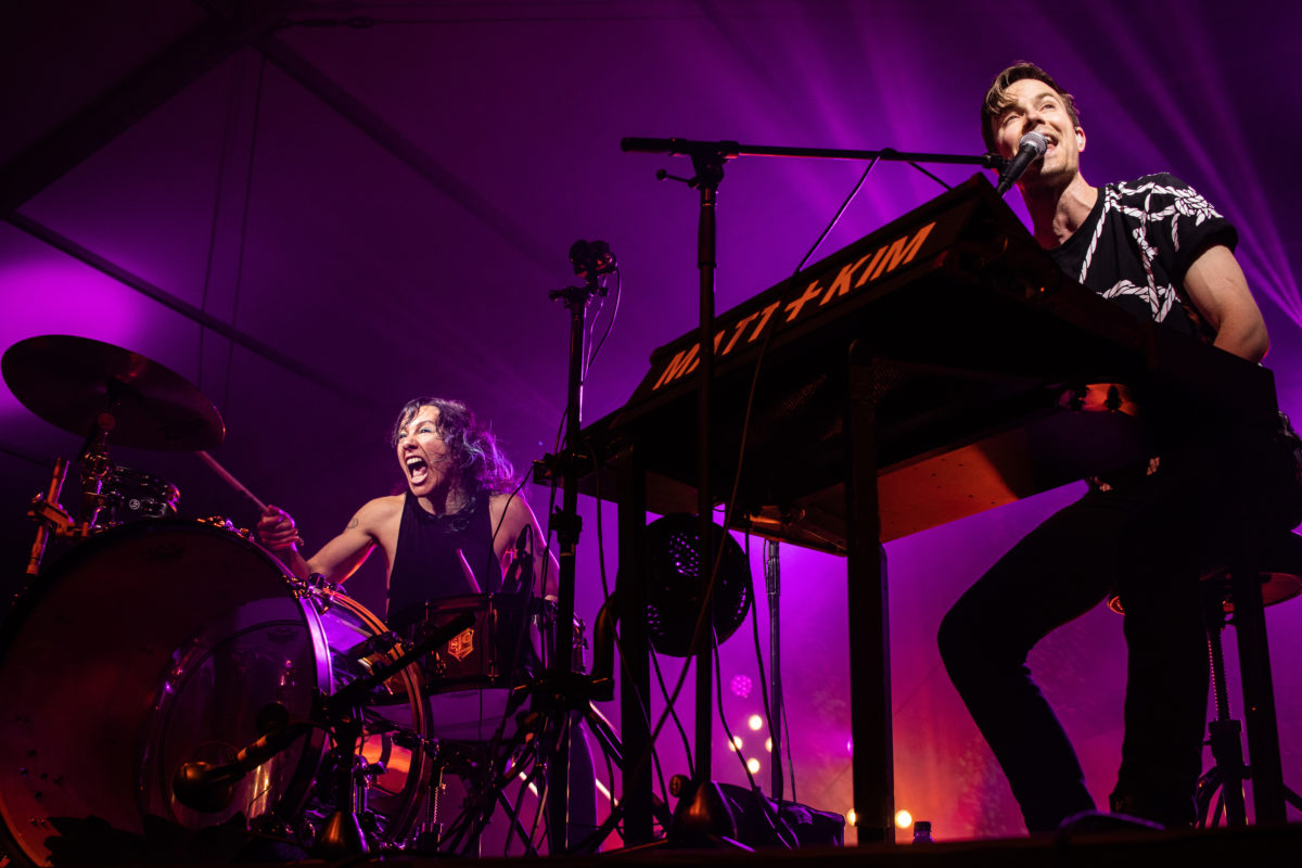 05.05.18ShakyKnees Matt and Kim perform on day two of Shaky Knees Festival 2018.
Photo by Vanessa Johnson | The Signal