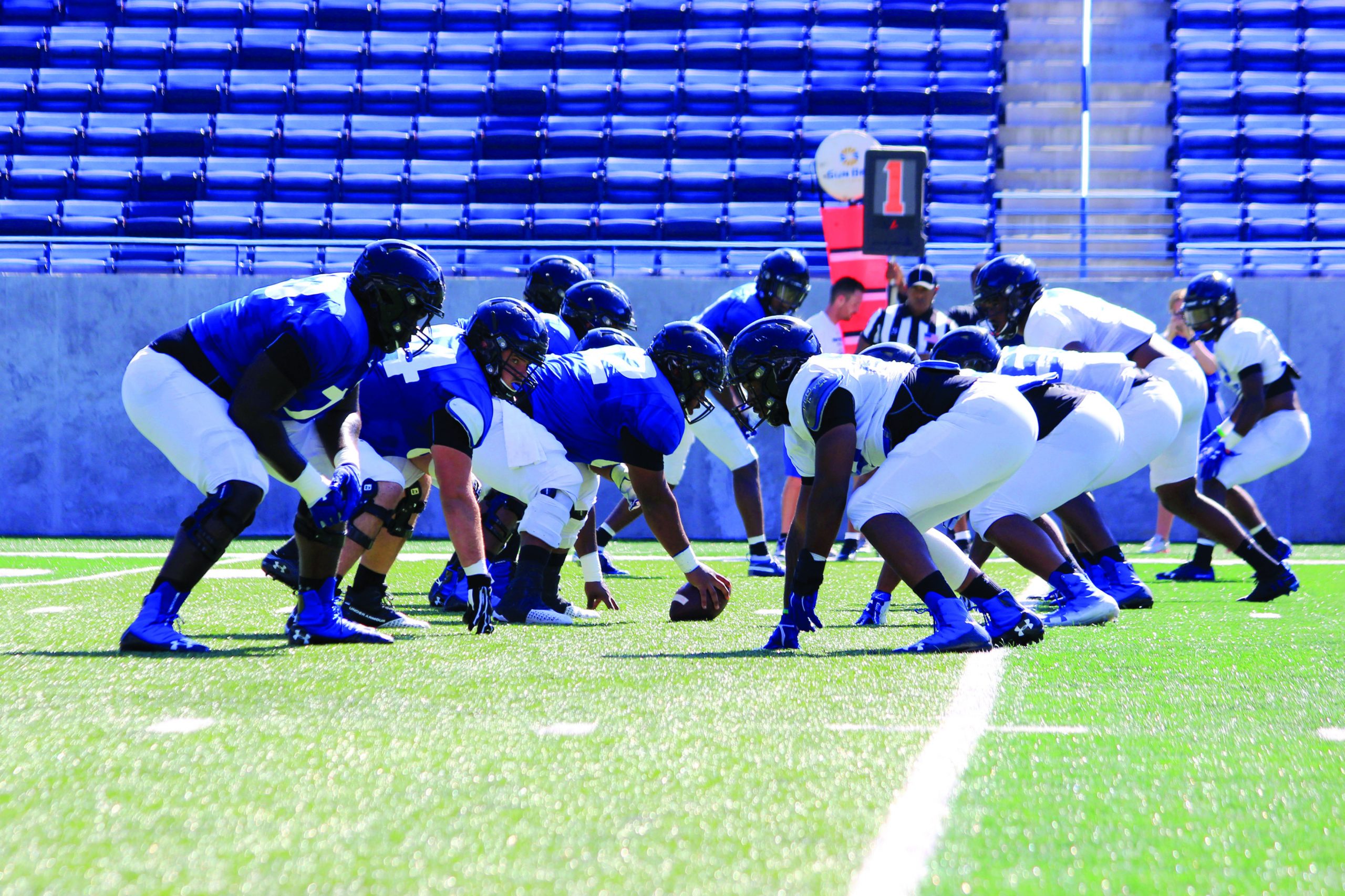 Georgia State Football during training camp