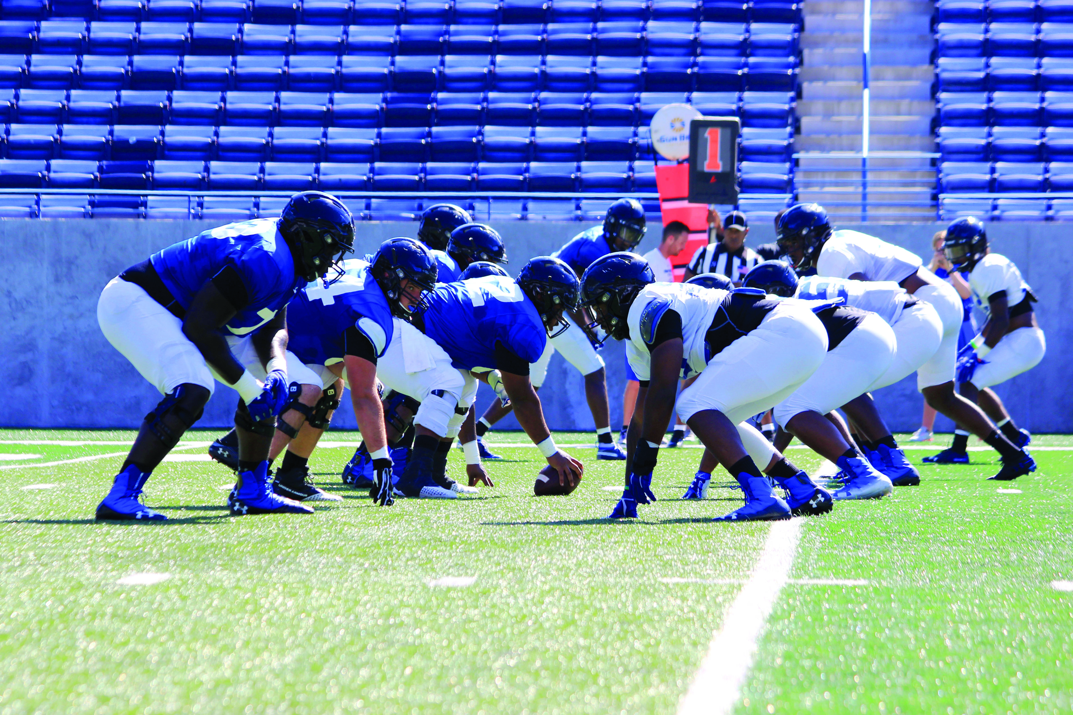 Training Camp Georgia State Football during training camp